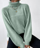 Cherrie | Warm knitted polo-neck jumper