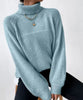 Cherrie | Warm knitted polo-neck jumper