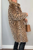 Thyra™ | Warm winter coat with leopard print - Beige / S