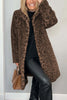 Thyra™ | Warm winter coat with leopard print - Brown / S
