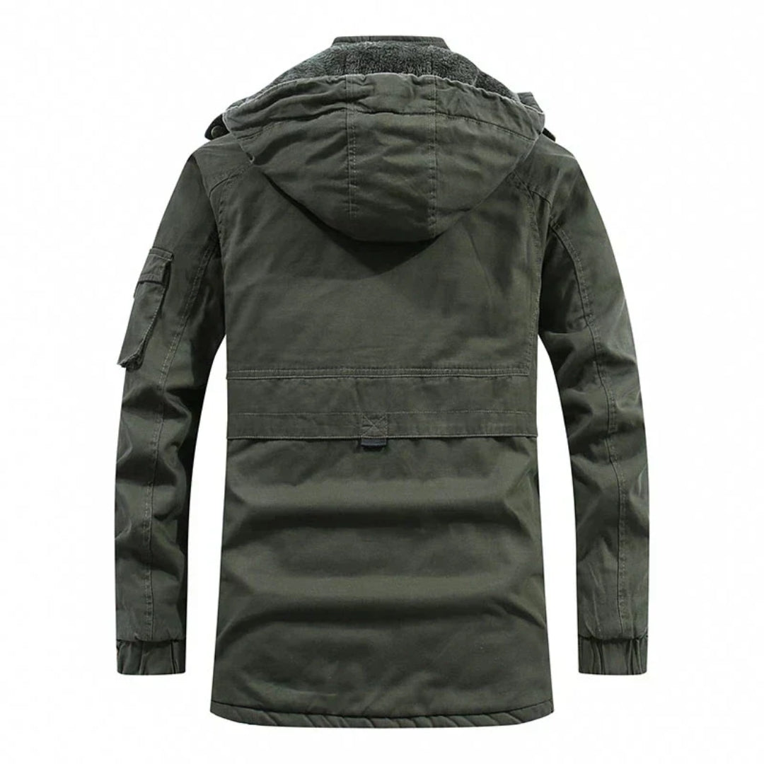 Max - Comfortable fleece jacket - Green / M