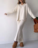 Celia™ | Casual 2-piece set for women - Two Piece Outfits - White / S