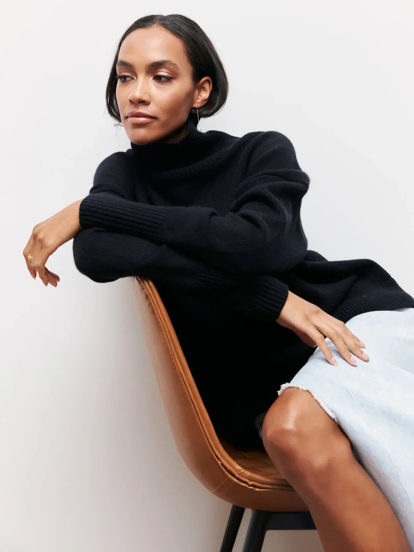 Seraphina™ | Stylish turtleneck sweater for women