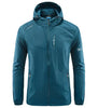 Rainier™ - Comfortable wind and waterproof jacket - Denim blue / M