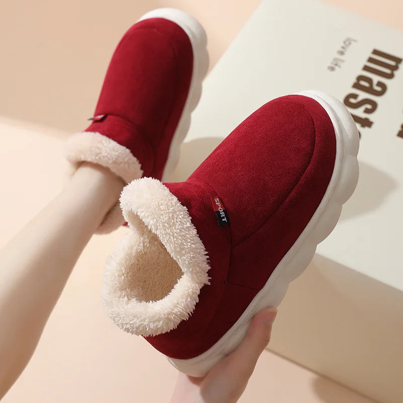 Rene | Stylish winter shoes for indoors and outdoors - Navy blue / 36-37
