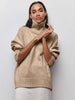 Seraphina™ | Stylish turtleneck jumper for women - klänning - Khaki / S
