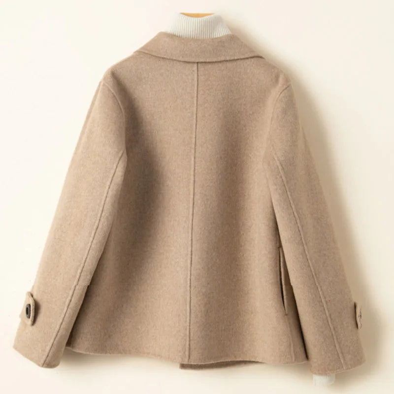 Vivienne™ - Elegant cashmere blazer - Karmel / S