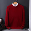 Lukas™ - Comfortable knitted jumper - Red / M