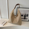 Zerra | elegant suede bag - SM0226 - Beige