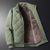 Yorick - Elegant winter coat for men - Green / XS