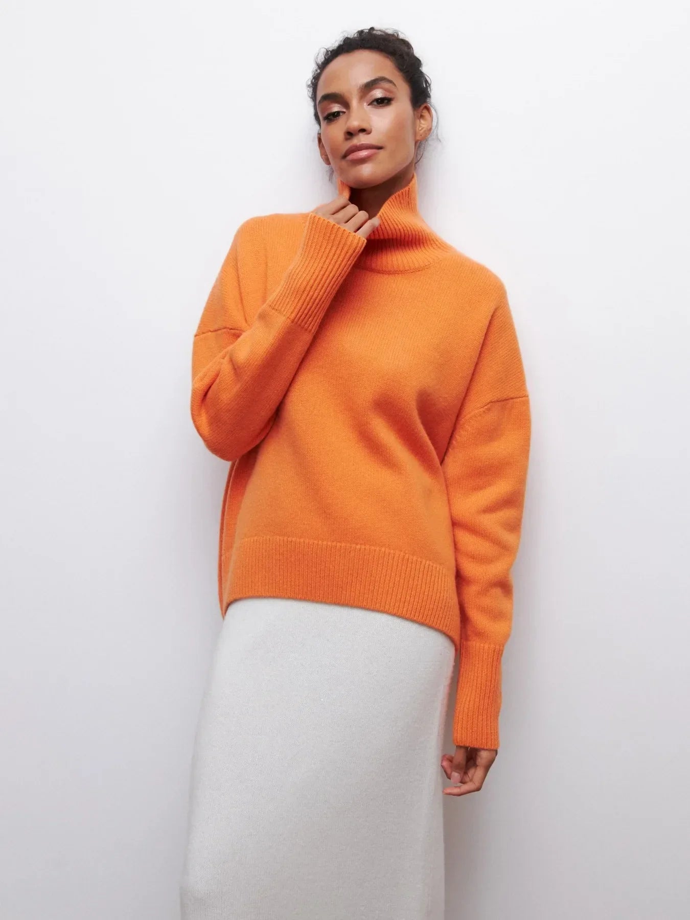 Seraphina™ | Stylish turtleneck sweater for women
