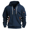 Sven™ - Casual hoodie - Dark blue / S