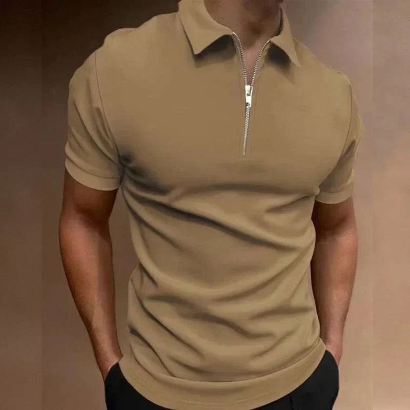 Donovan | Casual Zip Polo Shirt for Everyday Wear
