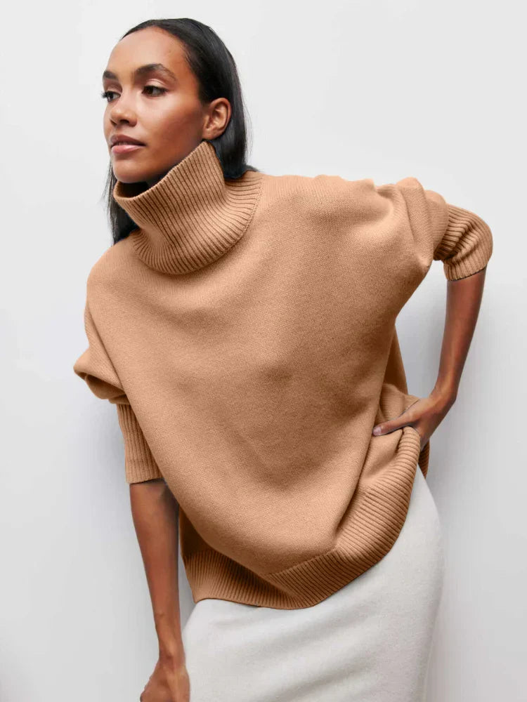 Seraphina™ | Stylish turtleneck sweater for women
