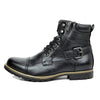 Kakui | Constable lace-up leather boots - Black / 38