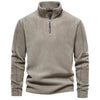 Herman | Cosy fleece jumper for men - Khaki / S
