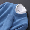 Lukas™ - Comfortable knitted jumper - Light blue / M