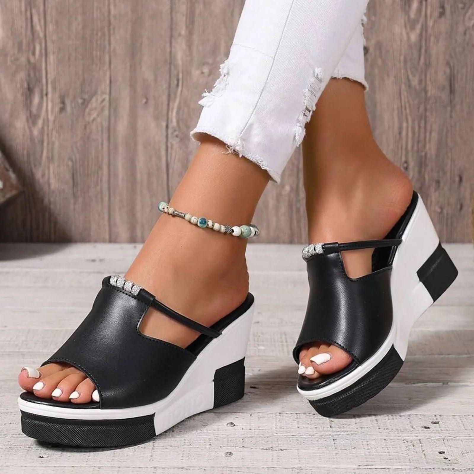 Rosalia™ | Women's Thick Platform Wedge Sandals