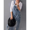 Olga | Casual denim strap dress