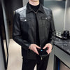 Giovanni | Deluxe Leather Jacket - Black / M