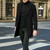 Jorin™ | elegant men's winter jacket - Black / XS