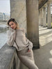Fiona™ | Knitted two-piece set - Grey / XS