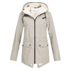 Lalaine™ | Waterproof and windproof rain jacket - Beige / S