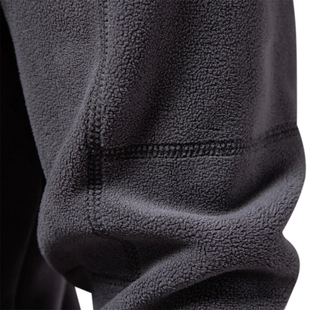 Herman | Cosy fleece jumper for men - Brown / S