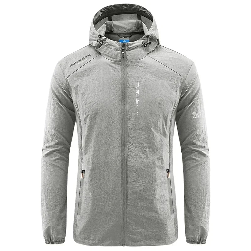 Rainier™ - Comfortable wind and waterproof jacket - Light grey / M