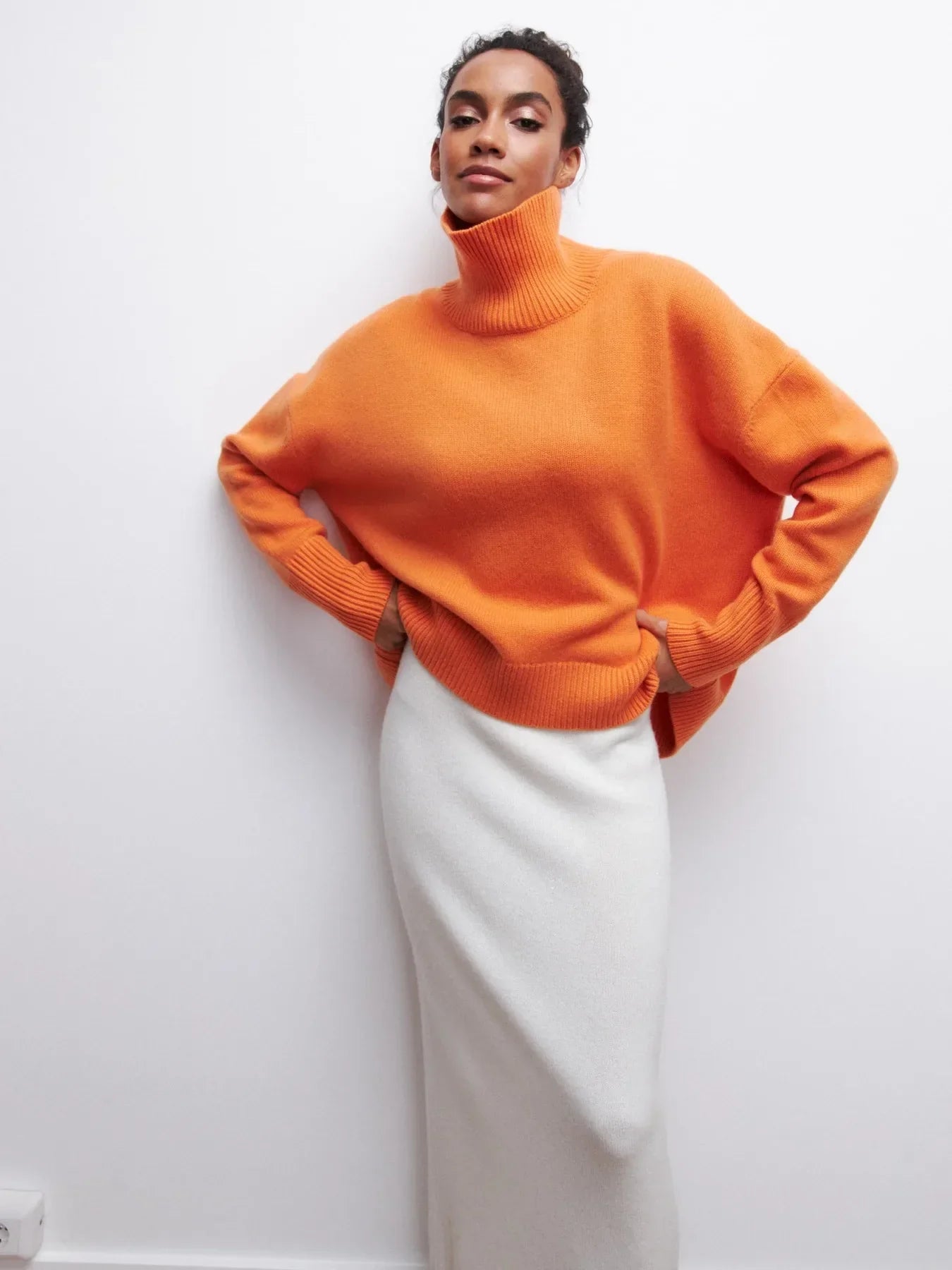 Seraphina™ | Stylish turtleneck sweater for women