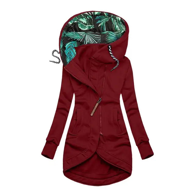 Lanya - Elegant jacket for women - Red / S