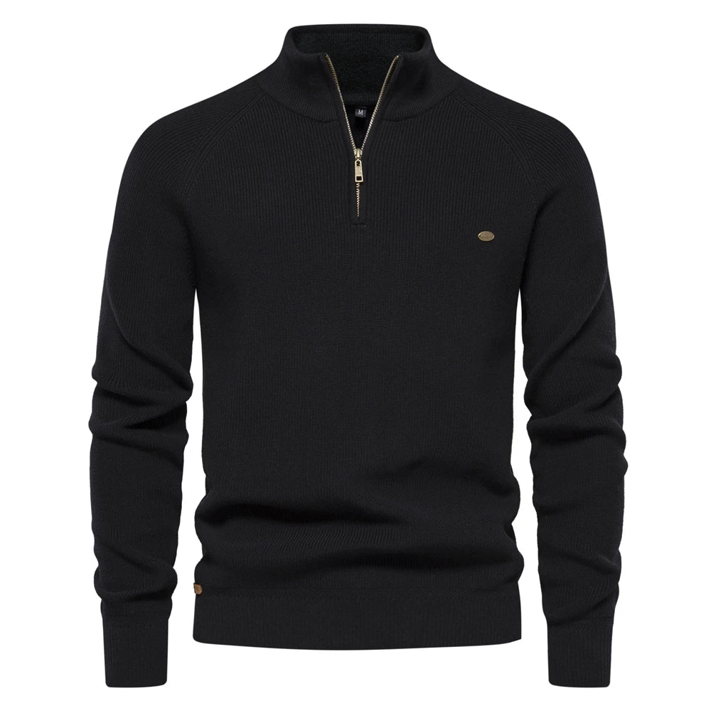 Alaric™ - Traditional men's waistcoat - Tröja - Black / S