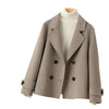 Vivienne™ - Elegant cashmere blazer - Karmel / S