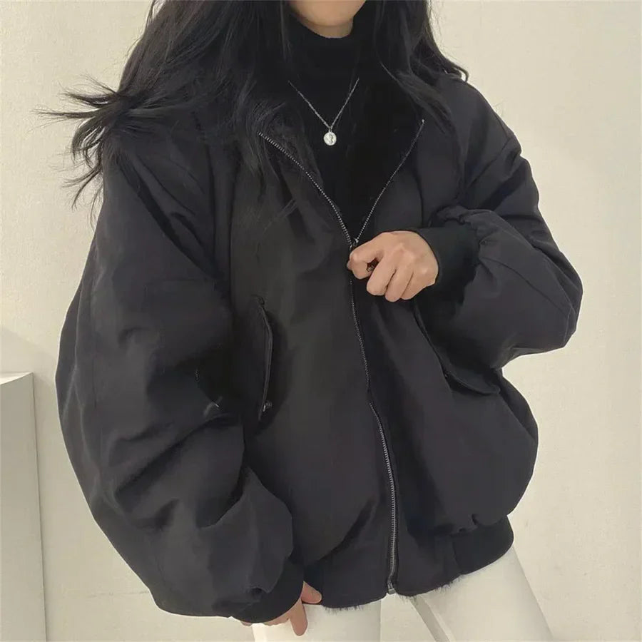 Gabby | Reversible jacket - Black / S