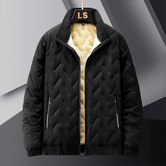 Alfredo | Modern puffer jacket - Black / XS