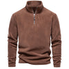 Herman | Cosy fleece jumper for men - Brown / S