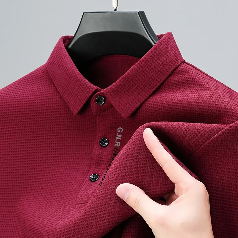 Ellard | Classic Long-Sleeved Polo Shirt for Men