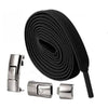 LockLace™ | Colourful laces with snap fastener | 1+1 FREE TODAY! - Neuheiten - Black