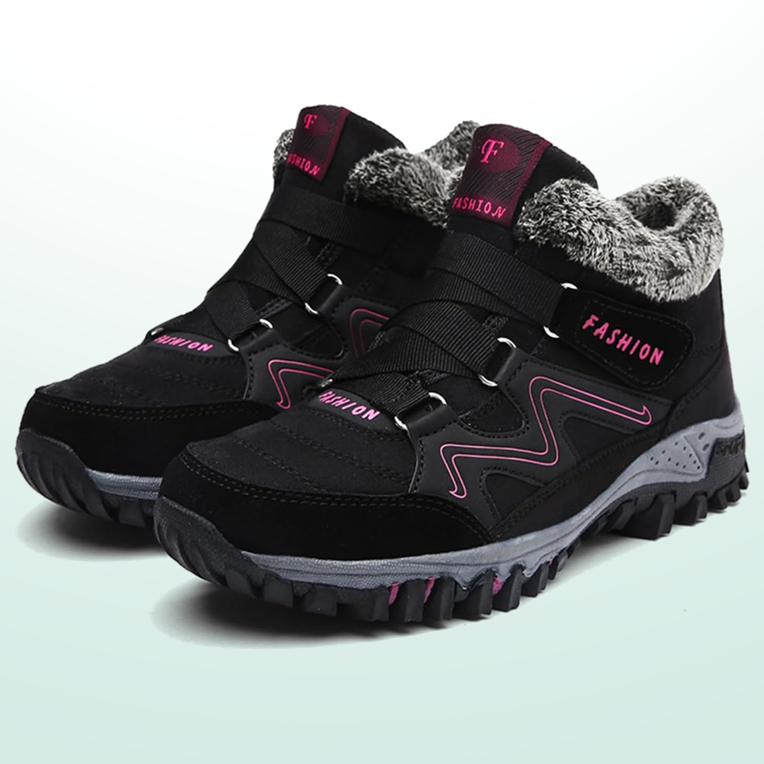 Zarui™ | Orthopaedic winter shoes - Orthopädische Winterschuhe - Black Pink / 35