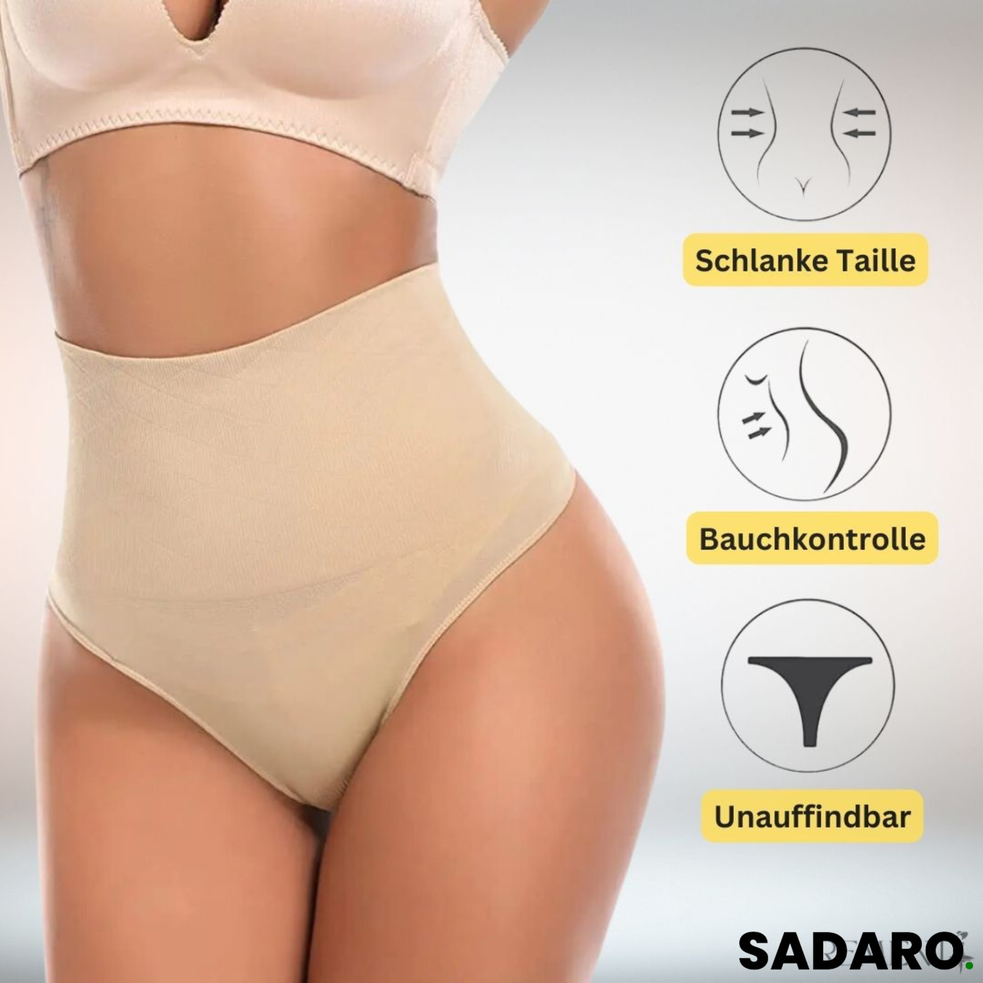 ComfortShape™ Shapewear | Tummy control thong | X+X FREE TODAY! - Beige / S / 2+2 FREE