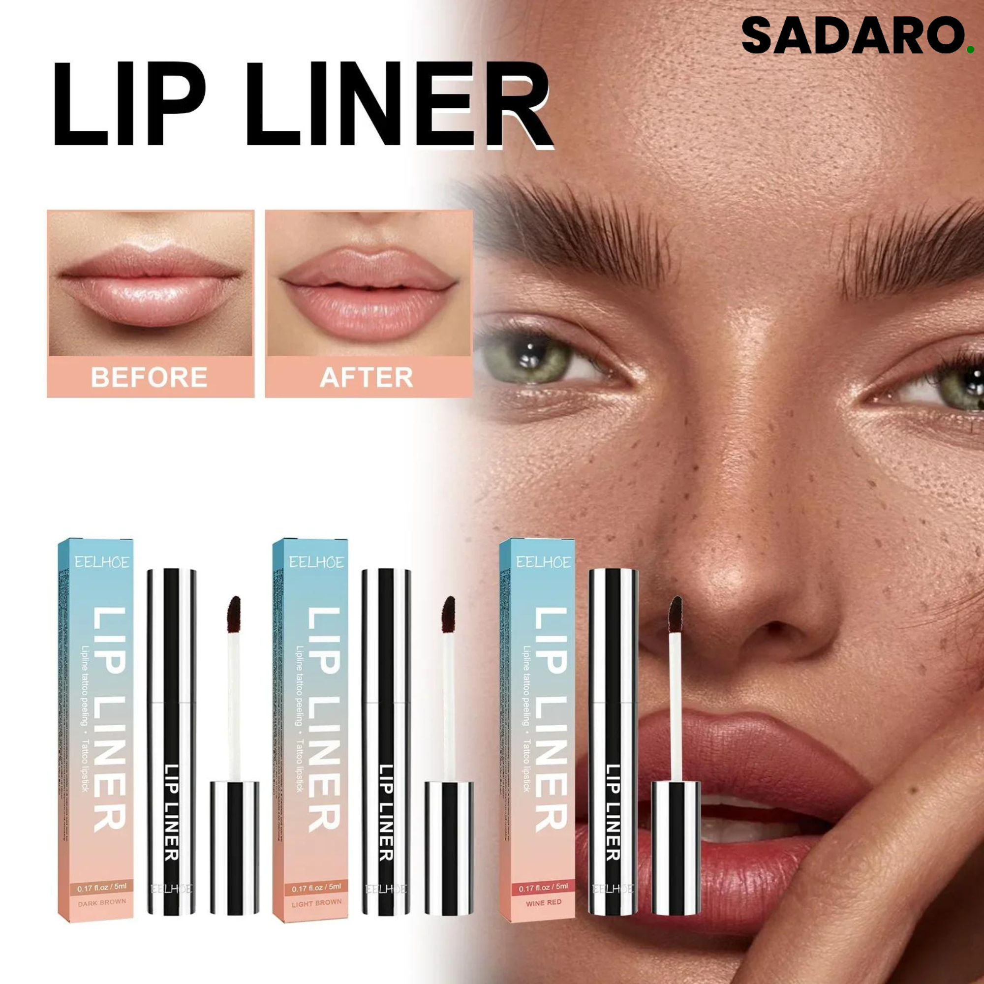 Lip Liner Pro | TODAY 1+1 FREE! - Wine red