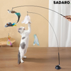 VivaVeder™ | Interactive cat toy natural bird feather | 50% OFF TODAY! - White