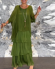 Freida | Chic and Wavy Evening Dress