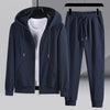 Itoshi™ - Cosy waffle knit lounge set for men - Navy / M