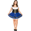Greta - Bavarian beer festival costume for women - As shown in the illustration / S