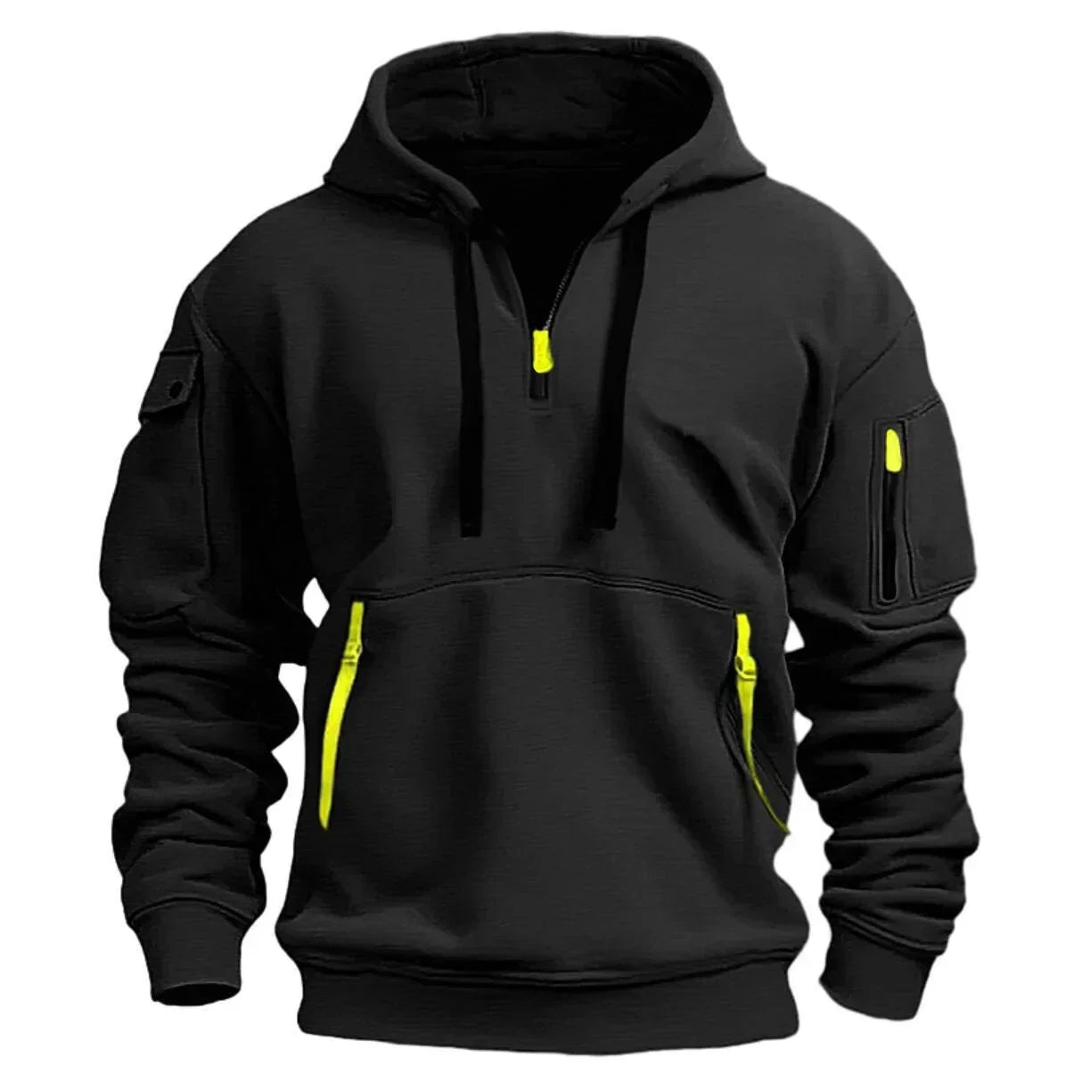 Sven™ - Casual hoodie - Black / S