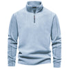 Herman | Cosy fleece jumper for men - Light blue / S