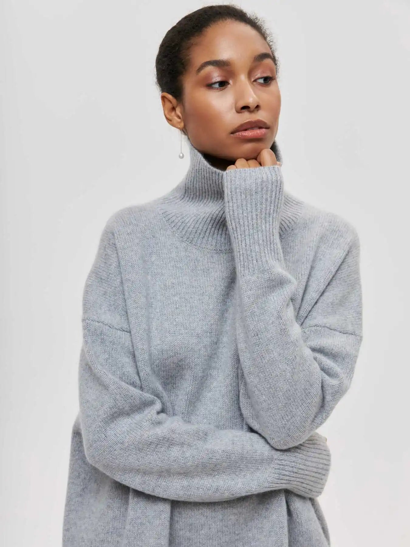 Seraphina™ | Stylish turtleneck sweater for women