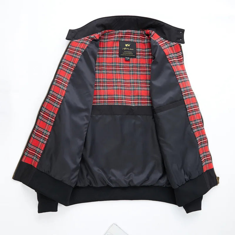 Liam™ | Urban Harrington Jacket - Black / XS