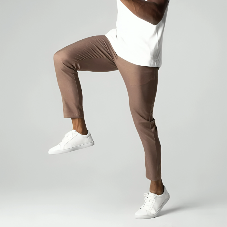 Felix™ | Elegant chinos - Black / XS